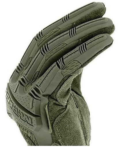 Mechanix Wear Gloves Mechanix M-Pact® Olive Drab 10 / L size. Velcro, TrekDry®, faux leather, palm, teeth, Armortex®, finger pro – 13