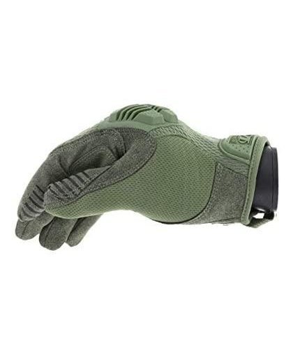 Mechanix Wear Gloves Mechanix M-Pact® Olive Drab 10 / L size. Velcro, TrekDry®, faux leather, palm, teeth, Armortex®, finger pro – 15