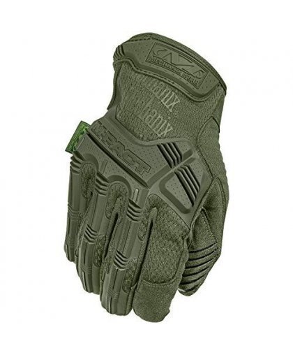 Mechanix Wear Gloves Mechanix M-Pact® Olive Drab 10 / L size. Velcro, TrekDry®, faux leather, palm, teeth, Armortex®, finger pro – 19
