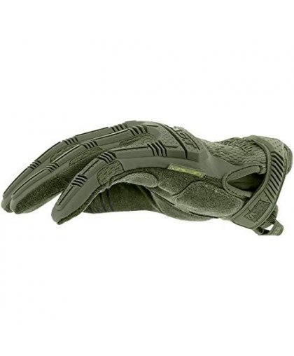 Mechanix Wear Gloves Mechanix M-Pact® Olive Drab 10 / L size. Velcro, TrekDry®, faux leather, palm, teeth, Armortex®, finger pro – 22