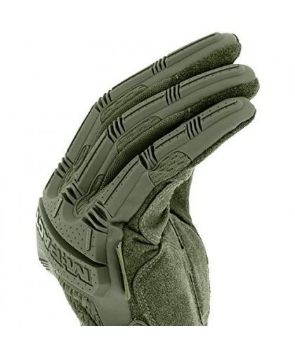 Mechanix Wear Gloves Mechanix M-Pact® Olive Drab 10 / L size. Velcro, TrekDry®, faux leather, palm, teeth, Armortex®, finger pro – 23