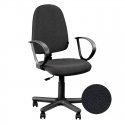 Office chair NOWY STYL, JUPITER GTP, V-14, with armrests, faux leather, black Office chair NOWY STYL, JUPITER GTP, V-14, with armrests, faux leather, black
