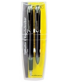 Set, pen and pen, ONLINE, Color Line, black color.