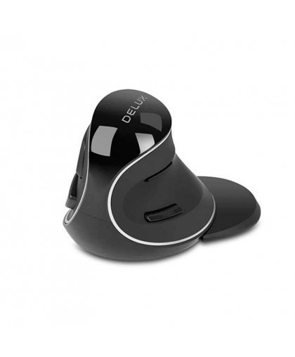 Delux Wireless Vertical Mouse M618PD BT / 2.4G 4200DPI 3 devices