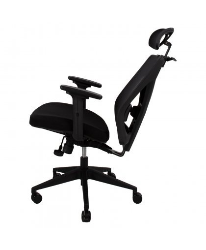 Executive chair OFFICE4YOU MIKE, plastic base, black color. – 5