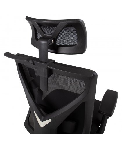 Executive chair OFFICE4YOU MIKE, plastic base, black color. – 7