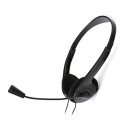 Fiesta F4IN1OS01 4in1 Wired Home Office Set - Keyboard + Mouse + Mouse Pad + Headset with Microphone Blac