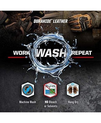 Mechanix Wear Gloves MECHANIX Durahide ™ Original® Leather 9 / M size. Velcro, TrekDry®, genuine leather palm – 6