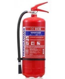 Reinold Max 6kg powder fire extinguisher