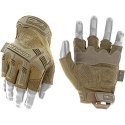 Mechanix Wear Gloveless Mechanix M-Pact® FINGERLESS Coyote 9 / M size. Velcro, TrekDry®, faux leather, palm, tooth, finger prote