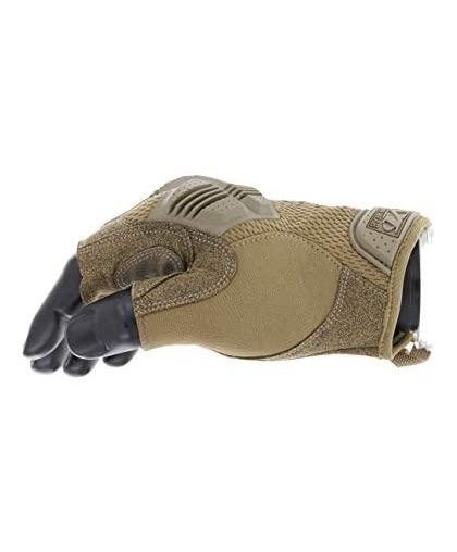 Mechanix Wear Gloveless Mechanix M-Pact® FINGERLESS Coyote 9 / M size. Velcro, TrekDry®, faux leather, palm, tooth, finger prote – 9