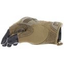 Mechanix Wear Gloveless Mechanix M-Pact® FINGERLESS Coyote 9 / M size. Velcro, TrekDry®, faux leather, palm, tooth, finger prote