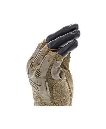 Mechanix Wear Gloveless Mechanix M-Pact® FINGERLESS Coyote 9 / M size. Velcro, TrekDry®, faux leather, palm, tooth, finger prote – 12