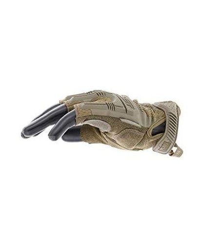 Mechanix Wear Gloveless Mechanix M-Pact® FINGERLESS Coyote 9 / M size. Velcro, TrekDry®, faux leather, palm, tooth, finger prote – 13