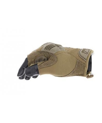 Mechanix Wear Gloveless Mechanix M-Pact® FINGERLESS Coyote 9 / M size. Velcro, TrekDry®, faux leather, palm, tooth, finger prote – 16
