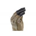 Mechanix Wear Gloveless Mechanix M-Pact® FINGERLESS Coyote 9 / M size. Velcro, TrekDry®, faux leather, palm, tooth, finger prote