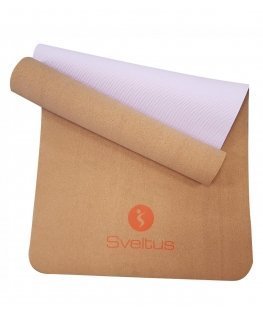 Jogos kilimėlis SVELTUS 1303 183x61x0,5cm Cork/pink