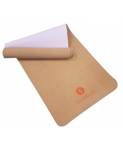 Jogos kilimėlis SVELTUS 1303 183x61x0,5cm Cork/pink – 2