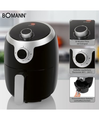 Hot air fryer Bomann 1,8l FR6050H – 6