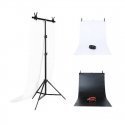 Puluz Photo studio background support 70x200cm + Backdrops 2 pcs DCA0976 Puluz Photo studio background support 70x200cm + Backdrops 2 pcs DCA0976