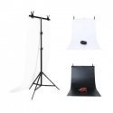 Puluz Photo studio background support 70x200cm + Backdrops 2 pcs DCA0976 Puluz Photo studio background support 70x200cm + Backdrops 2 pcs DCA0976