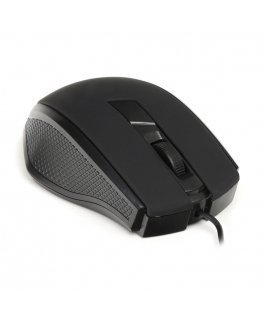 Omega OM08B Ergonomic Wired Optical Mouse with 3 Buttons 1200dpi USB Black
