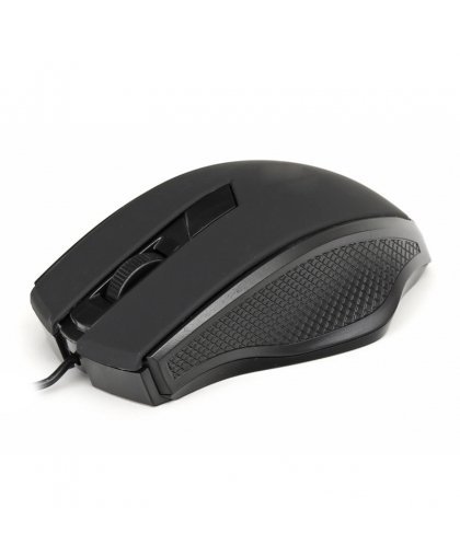 Omega OM08B Ergonomic Wired Optical Mouse with 3 Buttons 1200dpi USB Black – 2