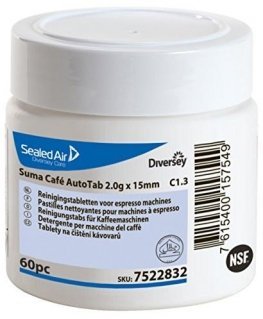 Coffee machine cleaning tablets SUMA Cafe Autotab