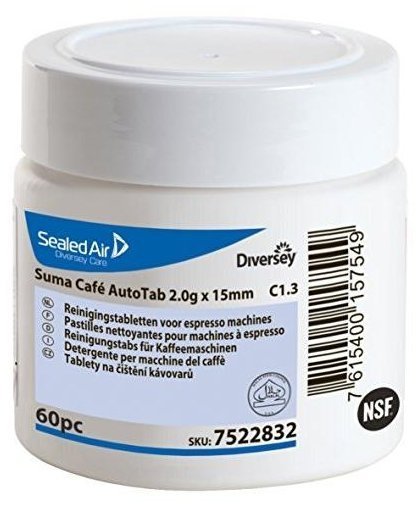Coffee machine cleaning tablets SUMA Cafe Autotab