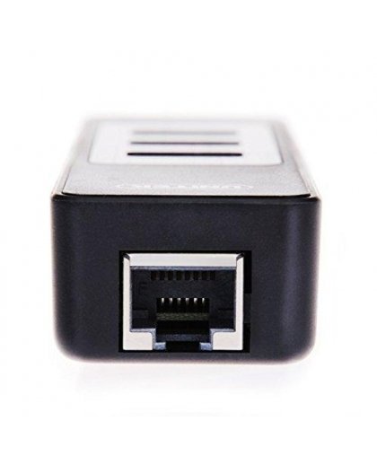 Unitek Deltaco Network Adapter, 10/100 / 1000Mbps, 1xRJ45, 1xUSB3.0, 3x USB3.0, black USB3-GIGA3 – 23