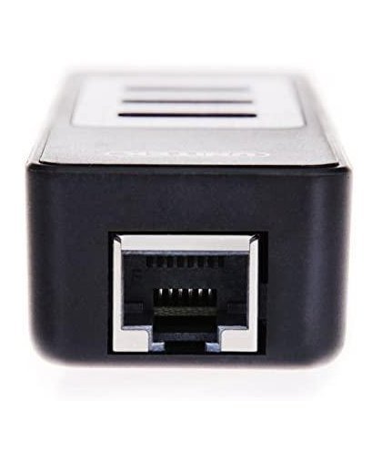 Unitek Deltaco Network Adapter, 10/100 / 1000Mbps, 1xRJ45, 1xUSB3.0, 3x USB3.0, black USB3-GIGA3 – 25