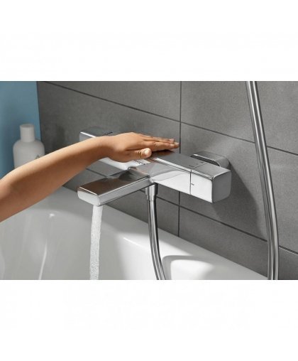 Hansgrohe Bathroom thermostat Ecostat E, chrome – 12
