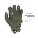Mechanix Wear Gloves Mechanix The Original® Olive Drab size 9 / M. Velcro, artificial leather, TrekDry® Mechanix Wear Gloves Mechanix The Original® Olive Drab size 9 / M. Velcro, artificial leather, TrekDry®