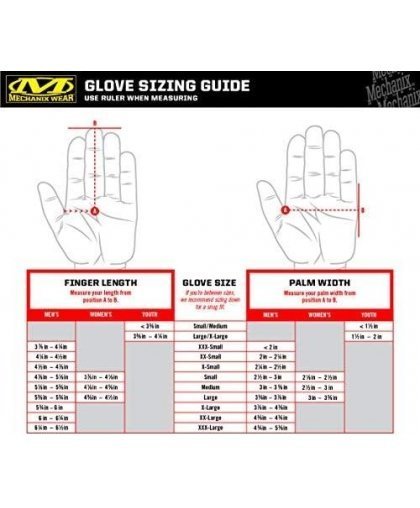 Mechanix Wear Gloves Mechanix Speclialty 0.5 all black 8 / S 0.5mm thick palm. Velcro, artificial leather, TrekDry®, Lycra – 22