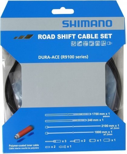 Shimano RS900 gear cable set, black