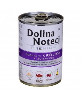 Dolina Noteci Królik ja Żurawina 400g