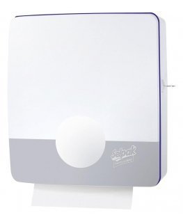 Dispenser SELPAK Professional Touch Z-Fold, for paper towels, white, pcs