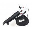 NAC VBE300A-AS-WS-CH Electric leaf blower 3000 W 270 km/h Black, White NAC VBE300A-AS-WS-CH Electric leaf blower 3000 W 270 km/h Black, White
