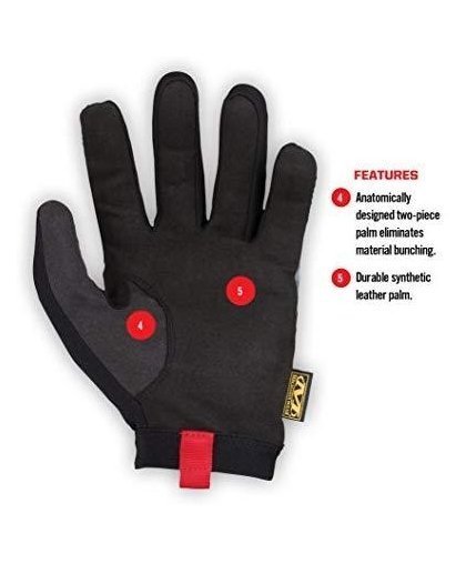 Mechanix Wear Gloves Mechanix UTILITY 11 / XL size. Velcro, artificial leather, TrekDry® – 7