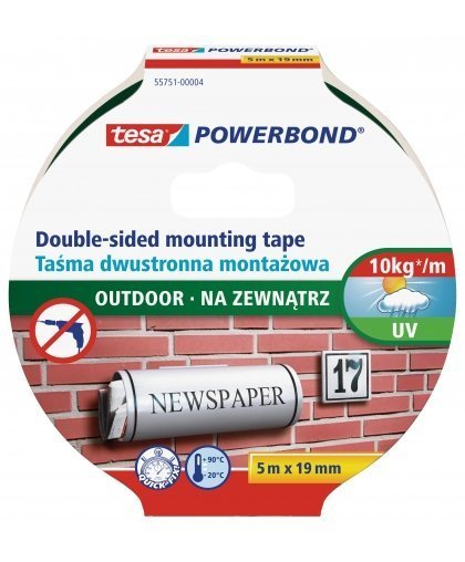 TESA Double-sided mounting tape for outdoor