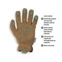 Mechanix Wear Gloves Mechanix FastFit® Coyote, size 12 / XXL. Wrinkled cuff, 0.6 mm faux leather, TrekDry®, touchscreen technolo Mechanix Wear Gloves Mechanix FastFit® Coyote, size 12 / XXL. Wrinkled cuff, 0.6 mm faux leather, TrekDry®, touchscreen technolo