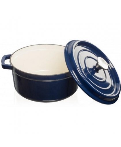 Grandfeu blue pot, 4.7l with lid – 3