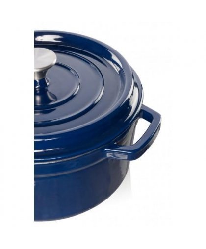 Grandfeu blue pot, 4.7l with lid – 5