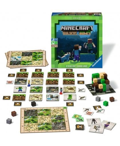 RAVENSBURGER board game Minecraft Builders & Biomes (LT, LV, EE), 27088 – 2