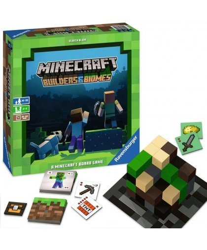RAVENSBURGER stalo žaidimas Minecraft Builders & Biomes (LT, LV, EE), 27088 – 3