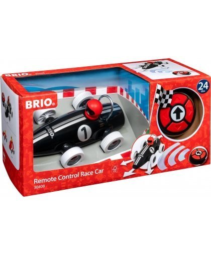 BRIO - Kauko-ohjattava kilpa-auto, musta – 6