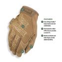 Mechanix Wear Gloves Mechanix The Original® Coyote 11 / XL size. Velcro, artificial leather, TrekDry® Mechanix Wear Gloves Mechanix The Original® Coyote 11 / XL size. Velcro, artificial leather, TrekDry®