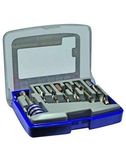 Tivoly Combination Thread Set FTH 1/4 "shank M3-M10 + magnetic holder" Half-Box " – 5