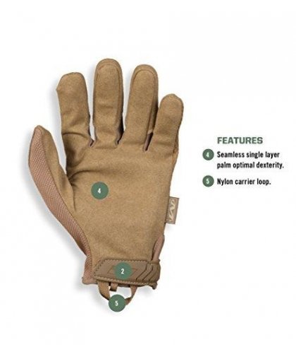 Mechanix Wear Gloves Mechanix The Original® Coyote 8 / S size. Velcro, artificial leather, TrekDry® – 6