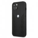 Dėklas BMW BMHCP13SRSPPK iPhone 13 mini 5,4 quotjuodas / juodas kietas dėklas, odos kreivė perforuotas Dėklas BMW BMHCP13SRSPPK iPhone 13 mini 5,4 quotjuodas / juodas kietas dėklas, odos kreivė perforuotas